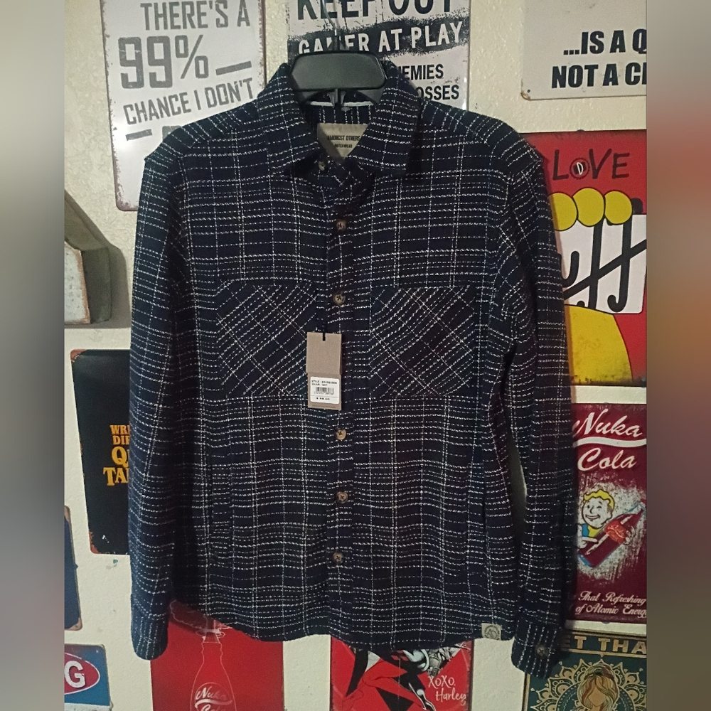NWT Amongst Others Outerwear Butuon Up Shacket